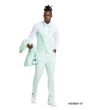 Tazio Men's 3 Piece Skinny Fit Suit - Polka Dot