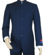 Apollo King Men's 2 Piece Nehru Style Suit - 5 Button Mandarin