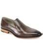 Giovanni Men's Leather Dress Shoe - Slip on Loafer