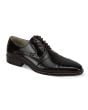 Giovanni Men's Leather Dress Shoe - Layered Perforations
