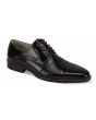 Giovanni Men's Outlet Leather Dress Shoe - Layered Perforations