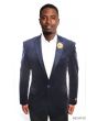 Empire Men's Luxurious Sport Coat - Velvet Pinstripe