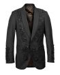 Empire Men's Luxurious Sport Coat - Bold Textured Pattern