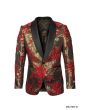 Empire Men's Luxurious Sport Coat - Gold Accents