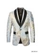 Empire Men's Luxurious Sport Coat - Silver Accents