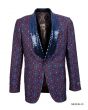 Empire Men's Luxurious Sport Coat - Sequin Collar