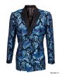 Empire Men's Luxurious Sport Coat - Bright Floral