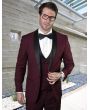 Statement Men's 3 Piece Wool Tuxedo - Classic Tuxedo