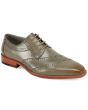 Giovanni Men's Leather Dress Shoe - Stylish Perforations