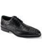 Giovanni Men's Leather Dress Shoe - Alligator Texture