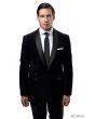 Tazio Men's Slim Fit Dinner Jacket - Velvet Elegance