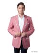 Tazio Men's Classic Fashion Sport Coat - White Accents