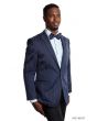 Tazio Men's Classic Fashion Sport Coat - Tie Dye Gradient