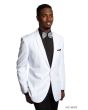 Tazio Men's Outlet Classic Fashion Sport Coat - Pure White