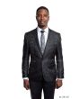 Tazio Men's Classic Fashion Slim Fit Sport Coat - Floral Pattern