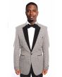 Tazio Men's Classic Fashion Sport Coat - Stylish Weave