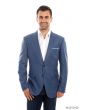 Tazio Men's Classic Fashion Sport Coat - Textured Color