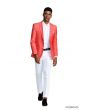 Tazio Men's Classic Fashion Sport Coat - Solid Vibrant Colors