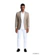 Tazio Men's Slim Fit Fashion Sport Coat - Bold Solid Color