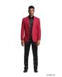 Tazio Men's Slim Fit Fashion Sport Coat - Bold Solid Color