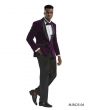 Tazio Men's Classic Fashion Sport Coat - Light Velvet