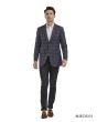 Tazio Men's Classic Fashion Sport Coat - Plaid Pattern