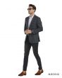 Tazio Men's Classic Fashion Sport Coat - Plaid Pattern