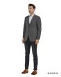 Tazio Men's Classic Fashion Sport Coat - Glen Plaid Pattern