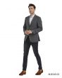 Tazio Men's Classic Fashion Sport Coat - Glen Plaid Pattern