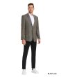 Tazio Men's Classic Fashion Sport Coat - Fashion Glen Plaid