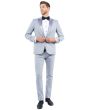 Tazio Men's Classic Fashion Dinner Jacket - Peak Lapel