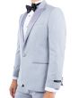 Tazio Men's Classic Fashion Dinner Jacket - Peak Lapel