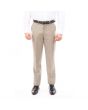 Tazio Men's Flat Front Pants - Classic Style Slacks