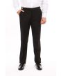 Tazio Men's Slim Fit Tuxedo Pants - Side Satin Accent