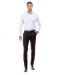 Tazio Men's Flat Front Pants - Ultra Slim