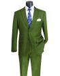 Vinci Men's Outlet 2 Piece Modern Fit Suit - Light Windowpane