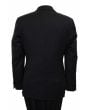 ZeGarie Men's 2 Piece 100% Wool Executive Suit - Navy Pinstripe