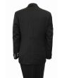 ZeGarie Men's 2 Piece Wool Executive Suit - Charcoal Pinstripe