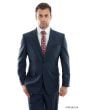 CCO Men's Outlet 2 Piece Modern Fit 100% Wool Suit - Solid Colors