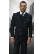 Statement Men's 3 Piece 100% Wool Suit -  Bold Plaid Style