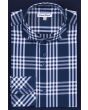 Daniel Ellissa Men's Outlet Fashion Dress Shirt - Checker Pattern