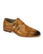 Giovanni Men's Leather Dress Shoe - Split Buckle