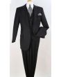 Apollo King Men's Outlet 3pc 100% Wool Suit - Fashion Peak Lapel