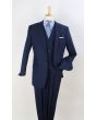 Apollo King Men's 3pc 100% Wool Suit - Fashion Peak Lapel