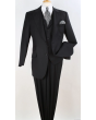 Apollo King Men's Outlet 100% Wool 3pc Fashion Suit - Stylish Peak Lapel
