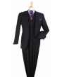 Apollo King Men's Outlet 3pc 100% Wool Suit - Fashion Peak Lapel