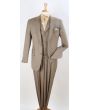 Apollo King Men's 3pc 100% Wool Suit - Fashion Peak Lapel