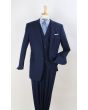 Apollo King Men's Outlet 3pc 100% Wool Suit - Fashion Peak Lapel