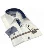 Gravity by Statement Men's Long Sleeve 100% Cotton Shirt - Solid Colors