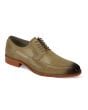 Giovanni Men's Leather Dress Shoe - Side Perforations